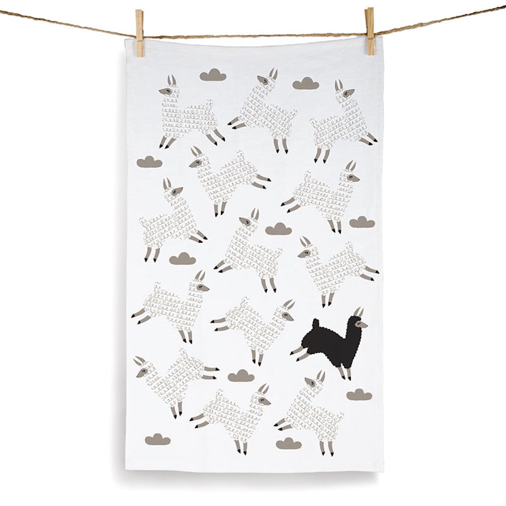 Kitsch'n Glam Tea Towels Llama