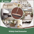 thumbnail image 4 of Eyliden Carpet Broom, Angle Carpet Brush with 48" Long Handle, Stiff Bristle Floor Carpet Brush Sweeper for Pet Hair, Patio Garage Deck Concrete Wood Stone Carpet Cleaning Rake Push Broom, 4 of 7