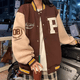 thumbnail image 4 of -Chaqueta de béisbol Vintage para mujer, abrigo de gran tamaño, moda coreana, ropa de calle Y2k, chaquetas universitarias, Bomber, estética, 4 of 5