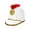 White, variant on Retro Style High Top Bucket Hat for Band Performances and Party Occasions
