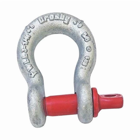 Crosby Anchor Shackle,Carbon Steel,3000 lb. 1018437