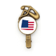 thumbnail image 1 of Wyoming America Mapa estrellas rayas bandera Broche broche broche broche Metal retro, 1 of 3