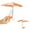 Orange, variant on YangJinLian Cell Phone Umbrella for Sun Shade, Universal Adjustable Cute Phone Shade Umbrella with Piggy Style Suction Cup, Outdoor Anti-Glare Stand Sun Visor