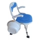 thumbnail image 5 of Silla Cómodo Ducha De Lujo Eko-Mobility Aluminio Con Descansabrazos Azul ED500502J, 5 of 6