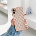 thumbnail image 1 of Funda de teléfono galvanizada de lujo para iPhone 11 Pro Max 12 Mini 7 8 Plus XS Max X XR SE 2020 12 13 Coque de celosía suave a prueba de golpes Tan Jianjun unisex, 1 of 2