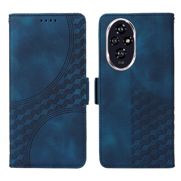 Funda GANGXUN para Honor 200 con diseño acolchado elegante, cuero PU, protección total y ajuste preciso