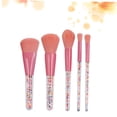 thumbnail image 3 of UPOUART 5Pcs Cosmetics Brush Set with Premium Handle for Uniform Charming Makeup Assorted Colors, 3 of 8