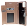 thumbnail image 2 of TopSave Goospery Rich MAX(5) Card Slot Leather Folio Wallet Flip Case For iPhone 14 Plus(6.7"), Rose Gold, 2 of 3