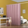 thumbnail image 5 of Sun Zero Miles 100% Blackout Grommet Single Curtain Panel in Purple 40" x 63" Pink, 5 of 8