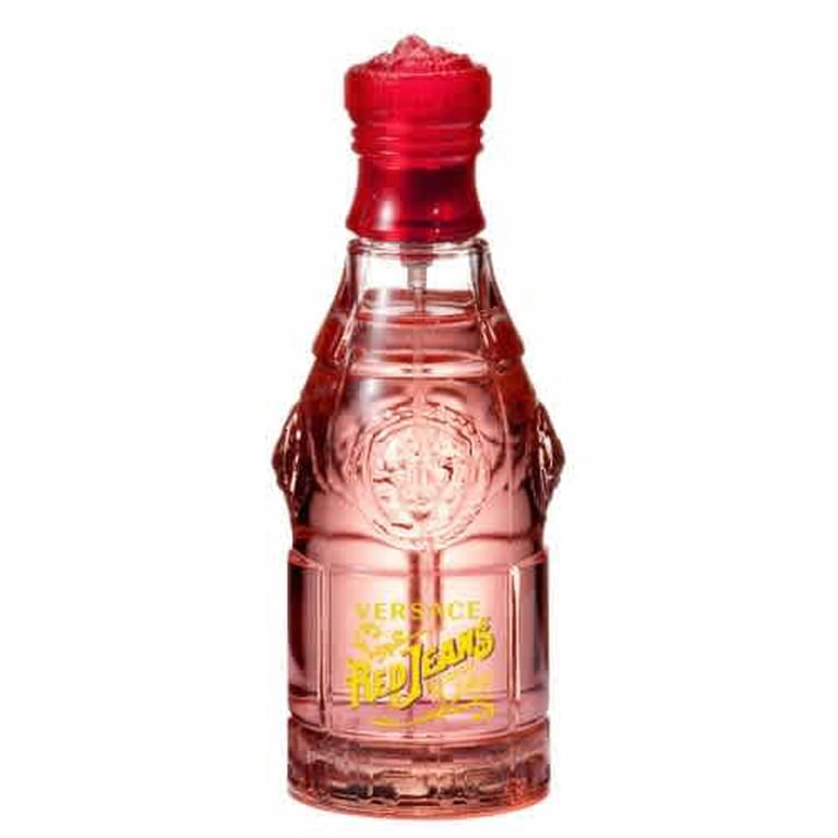 Versace Red Jeans Eau de Toilette, Perfume for Women, 2.5 Oz