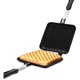 thumbnail image 1 of A la parrilla Máquina para hacer sándwiches, tostadas de pan, máquina de desayuno, sartén para hot dogs, herramienta de cocina antiadherente de aluminio plegable, 1 of 5