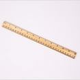 thumbnail image 2 of EeaseCA 10Pcs Wood Straight Rulers Double Scale Rulers Wood Measuring Rulers Wooden Rulers, 2 of 8