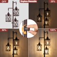 thumbnail image 2 of Lámpara de pie industrial farmhouse de 173 cm ROTTOGOON de 3 luces, 2 of 7