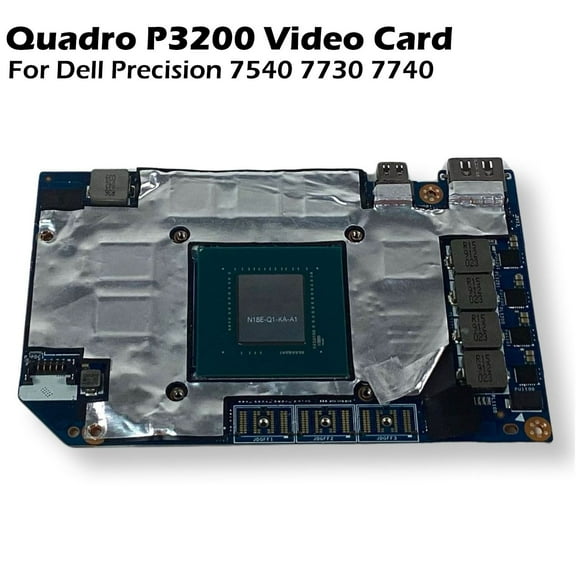 Pre-Owned Dell Precision 7540 NVIDIA Quadro P3200 6 GB GDDR5 Graphics Card – 8G6F0