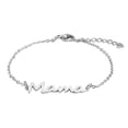 thumbnail image 3 of 3x Pulsera Del Día de La Madre Pulsera de Mujer Colgante Pulseras con Letras de Mamá Pulsera con Dijes para Compromiso Playa Día de San Valentín Parej 3 piezas, 3 of 8