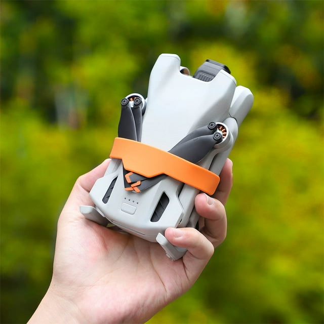 Propeller Holder Stabilizers Drone Strap Prop Drones Straps Blade Fixing Aircraft Effectively Protective Guard Silicone Cover Landing Two Color