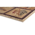 thumbnail image 5 of Nature Novelty 5' x 7' Beige and Brown Polypropylene Indoor Area Rug, 5 of 9