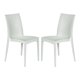 thumbnail image 1 of LeisureMod Weave Mace - Silla de comedor para interior/exterior (sin brazos), juego de 2 LeisureMod MC19W2, 1 of 2