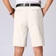 thumbnail image 5 of Pantalones Cortos Deportivos para Hombre con Bolsillos de Cremallera Estilo de Pantalones de Carga Pantalones Cortos Cómodos con Botón de Poliéster, Moda Casual de Verano para el Gimnasio de Playa Que, 5 of 9