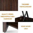 thumbnail image 4 of Costway Table Basse Relevable avec Compartiment Caché Étagère de Rangement Salon, 4 of 10