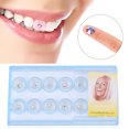 thumbnail image 3 of Decretación de Unas, Brillante, Evita que se Caiga, Decoración de Dientes Con Diamantes de Imitación, Elegante para Uso en Fiestas, 3 of 7