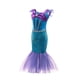 thumbnail image 3 of Vestido de princesa sirena, ropa infantil, vestido de bebé de primavera y verano para niñas, vestido de baile con cola de sirena, 3 of 5