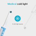 thumbnail image 4 of P10 Endoscope WiFi Caméra Dentaire HD Intraoral Endoscope Lumière LED Outil d'Inspection Dentiste Support Vidéo en Temps Réel pour Android/iOS/tablette/fenêtres Bleu+blanc, 4 of 5