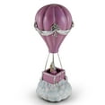 thumbnail image 1 of Breath Taking Pink With Silver Accents Couple In Hot Air Balloon Figurine - Skaters Waltz, The - SWISS, 1 of 2