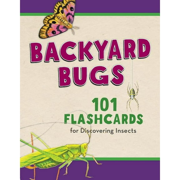 Backyard Bugs: 101 Flashcards for Discovering Insects, (Hardcover)