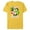 Yellow, variant on Disney Mickey & Minnie Mouse Meet Me Under The Mistletoe - Short Sleeve Blended T-Shirt for Adults - Customized-Yellow