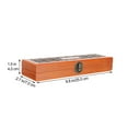 thumbnail image 2 of MasteelfCA Harmonica Case Wooden 24 Hole Harmonica Carrying Box Harmonica Protective Box, 2 of 8