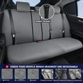 thumbnail image 3 of Full Set 5-Seats Cover Car Seat Covers, Front and Rear Back Seat Protection, Car Seats Cushion, Auto Interior Accessories Universal fits Most Car, 3 of 11