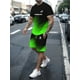 thumbnail image 4 of Conjunto de camiseta con estampado 3D de Bullpadel para hombre, ropa informal de cuello redondo, estilo deportivo simple, moda de verano, 4 of 5