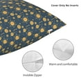 thumbnail image 5 of YFYANG Square Decorative Throw Pillow Case (Without Pillow Insert), Cartoon Sun Stars Pattern Bedroom Sofa Car Cushion Cover, 16"x16", 5 of 9
