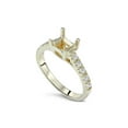 thumbnail image 2 of Women's Diamond Semi Mount Engagement Setting Mounting 14K Gold Ring, 2 of 4