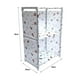 thumbnail image 2 of Estantería de 2 niveles Cube Estantería para libros Estante de almacenamiento multifuncional Irfora Estantería, 2 of 7