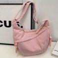 thumbnail image 3 of Crescent Bag for Women Men Nylon Crossbody Bags Multi-Pocket Sling Bag Roomy Hobo Bags Moon Bag Slouchy Dumpling Bag, 3 of 7