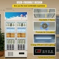 thumbnail image 6 of KFFKFF Commercial Refrigerator – 78.7 inches, 44.1 Lbs, Black (290 Pack), 6 of 9