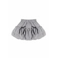 thumbnail image 4 of Forever 21 Pleated Bow Gingham Mini Skirt, Color-Black/White, Size-L, 4 of 4