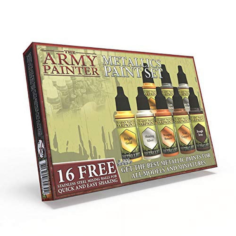 Army Painter Warpaints: Metallics Paint Set