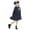 Blue470, variant on HAYIMI Girls Outfit Sets Officer Kids Cop For Girls Cop Halloween Summer Lightweight Clothes Sets Versatile for Play