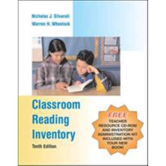 Pre-Owned Classroom Reading Inventory with Teacher Resource CD-ROM and Inventory Administration Kit (Unknown) 0072878479 9780072878479