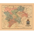 thumbnail image 2 of Martine 18x15 White Modern Wood Framed Museum Art Print Titled - Albacete Spain 1902 - Martine 1904, 2 of 4