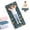 Dinosaur, variant on Zenkitch Kids Vinyl Nap Mat with Carry Bag, 48" x 23" Trifold Toddler Rest Mat, Waterproof & Wipeable, Blue Cars