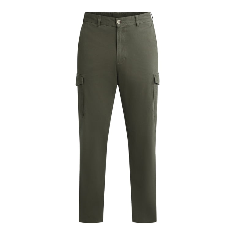 George Men's Brushed Cotton Twill Cargo Pants photo 5