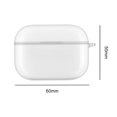 thumbnail image 3 of Funda para auriculares Funda transparente Anti-caída con gancho para Apple Airpods Pro 2 Ehuebsd Para estrenar, 3 of 3