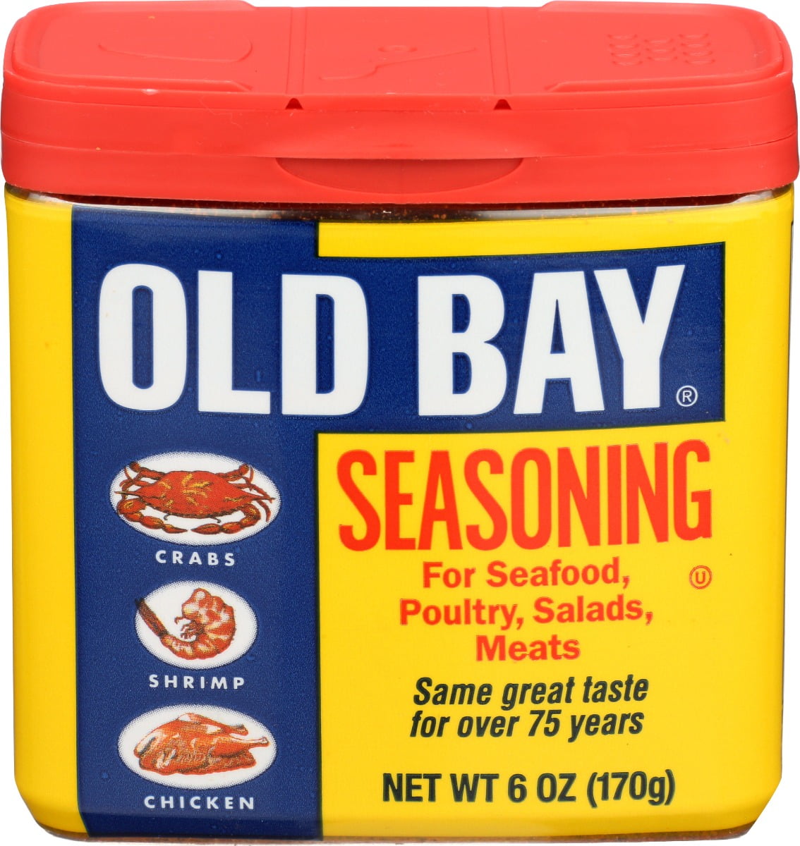 Classic Seafood Seasoning, 6 oz, 1 Pack