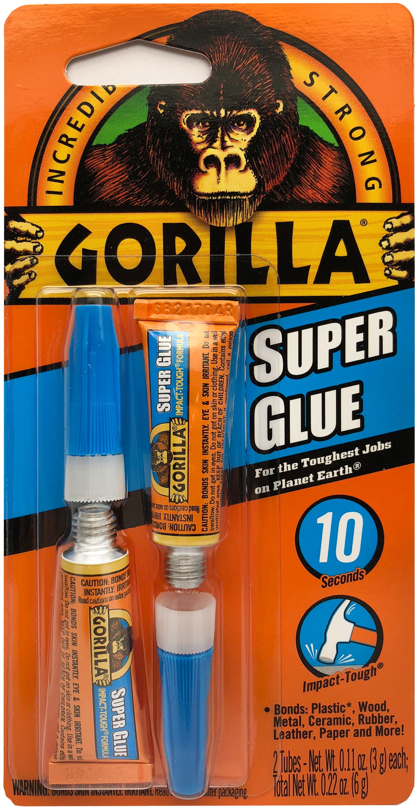 Gorilla Super Glue Twin Pack-3g by Gorilla Glue