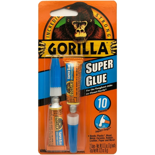 Gorilla Super Glue Twin Pack-3g