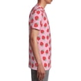 thumbnail image 3 of Honeii Hand Drawn Strawberry Print Youth Short Sleeve T-Shirt,Boys Athletic Shirt,Quick Dry Short Sleeve Performance Moisture Wicking T Shirt, 3 of 6